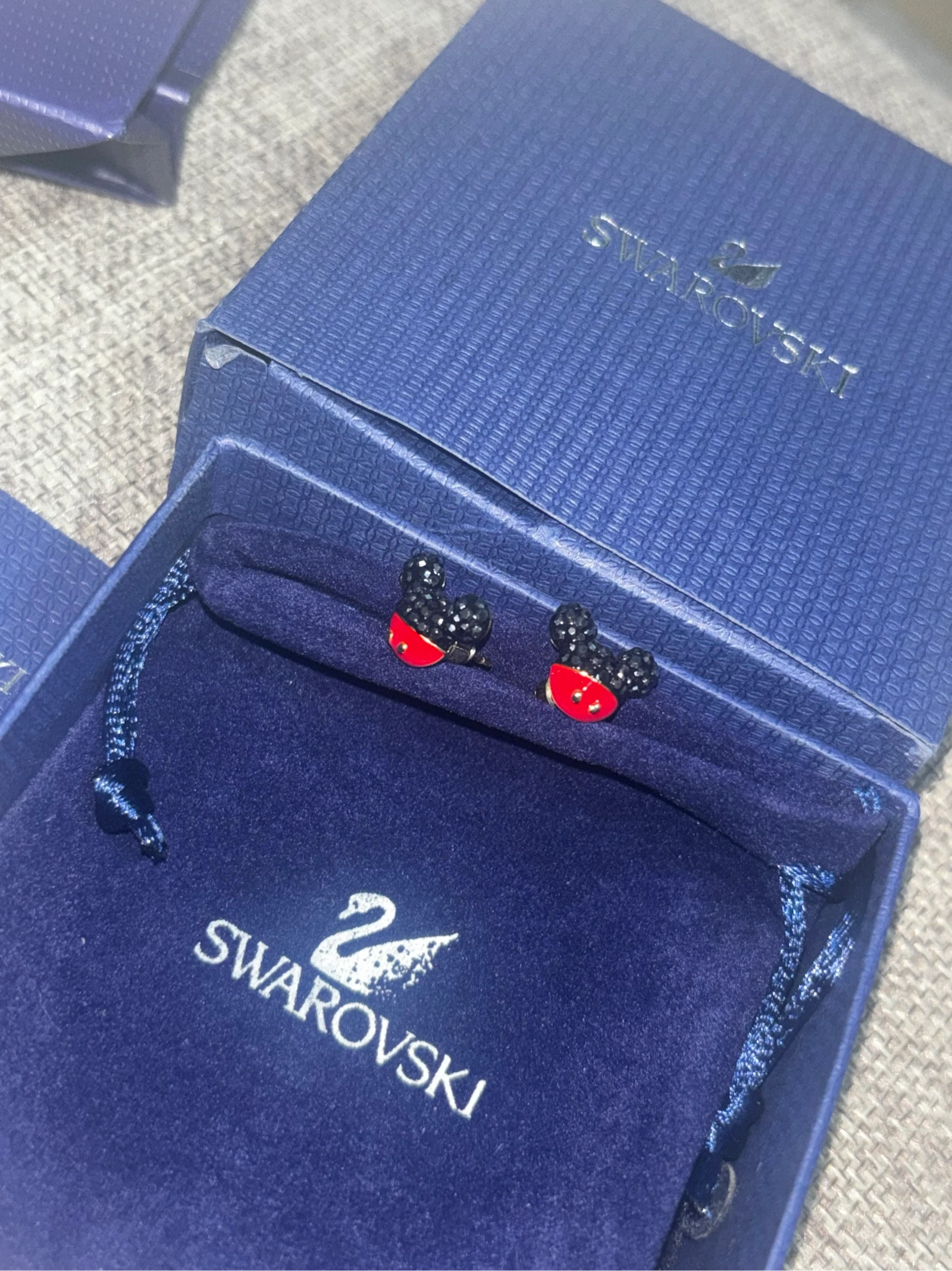 Boucle d’oreille Disney Swarovski 